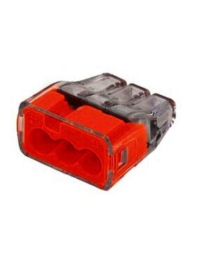 Ideal In-Sure Push-In Wire Connectors 3-Port 100-Pack